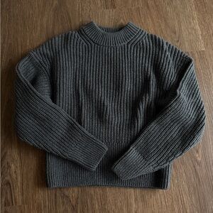 Everlane Cotton Texture Crewneck Sweater